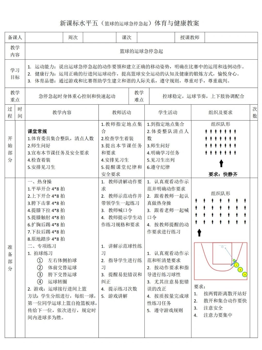 篮球体能训练方法论文